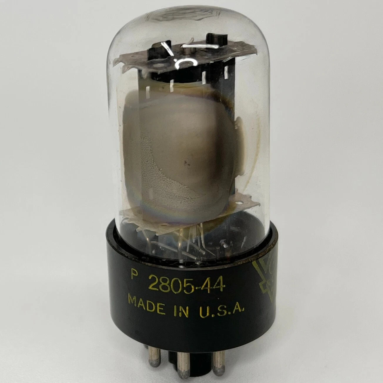 (1) Tested Wells Gardner 6AX4GT Tube Date Code 5-44 Wells Gardner & Co. 6AX4 GT