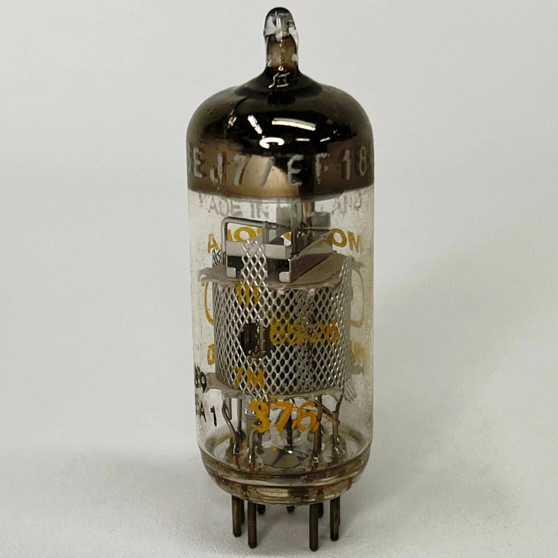 (1) Tested Motorola 6EJ7/EF184 Tube Made in Holland Motorola 6EJ7 EF184 Tube
