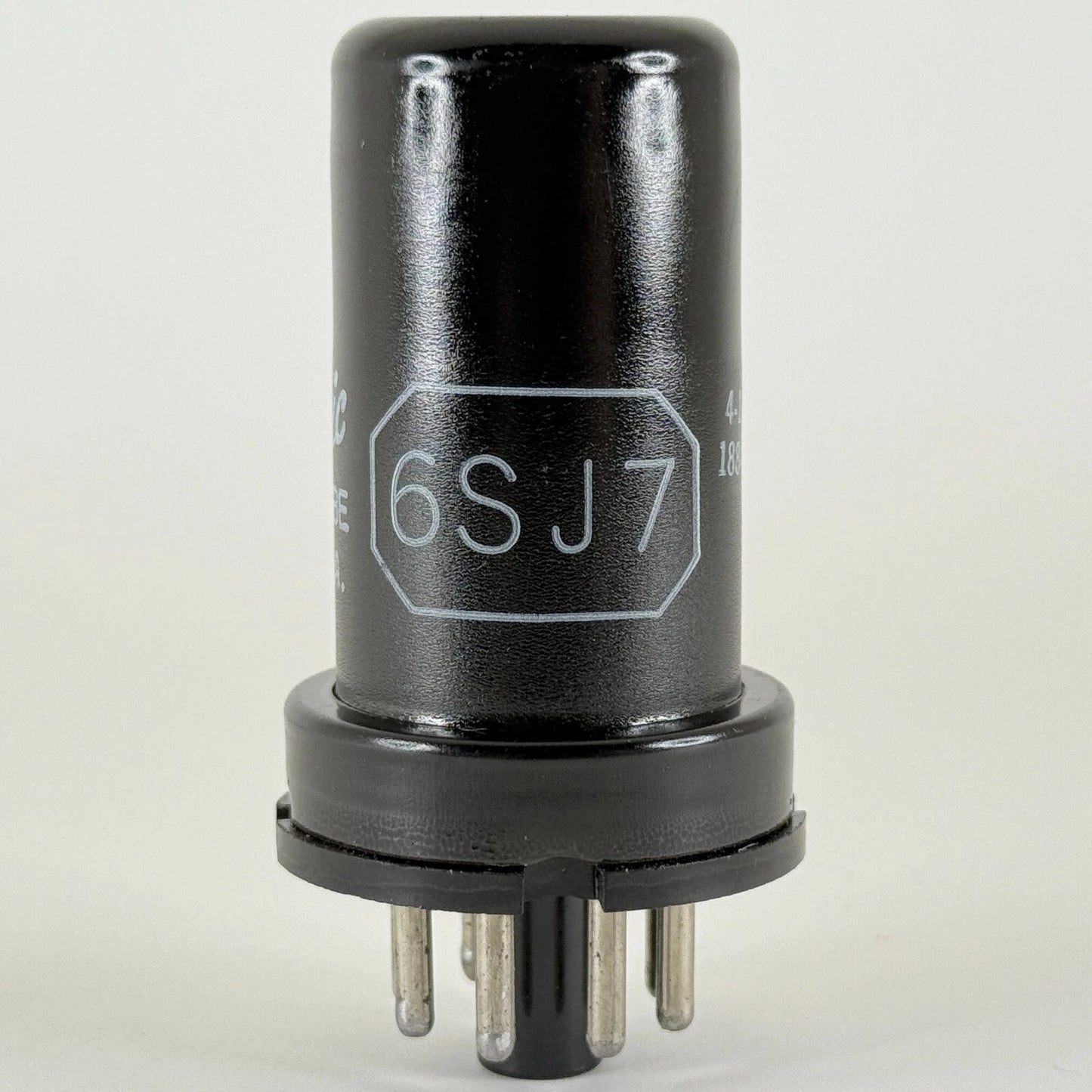 (1) Tested GE 6SJ7 Tube with Box Date Code 4-17 6SJ7 Sharp Cutoff Pentode Tube