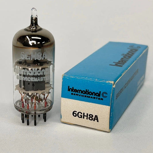 (1) Tested International Service Master 6GH8A Tube with Box Made in Hungary (d)