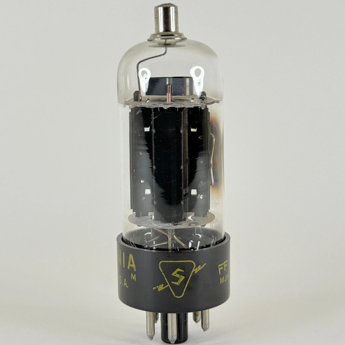 (1) Tested Sylvania 25BQ6GT Tube Date Code FF MJH Sylvania 25BQ6 GT Power Tube