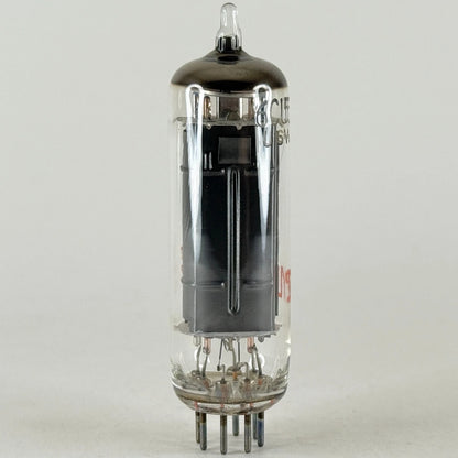 (1) Tested Sylvania 6CU5 with Box Date Code fh ABY Black Plate Power Pentode