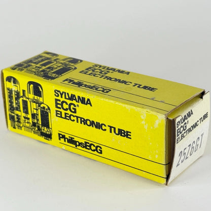 (1) Tested Sylvania Philips ECG Italy 25Z6GT Tube Code gc KCW with Box 25Z6 GT