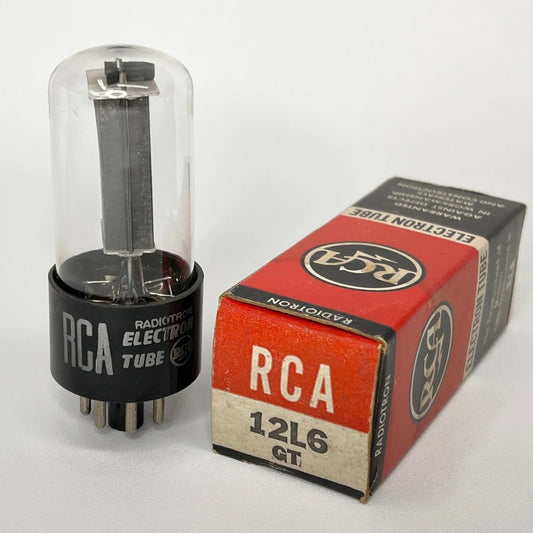 (1) Tested RCA 12L6GT Tube with Box Date Code KN RCA 12L6 GT Tube