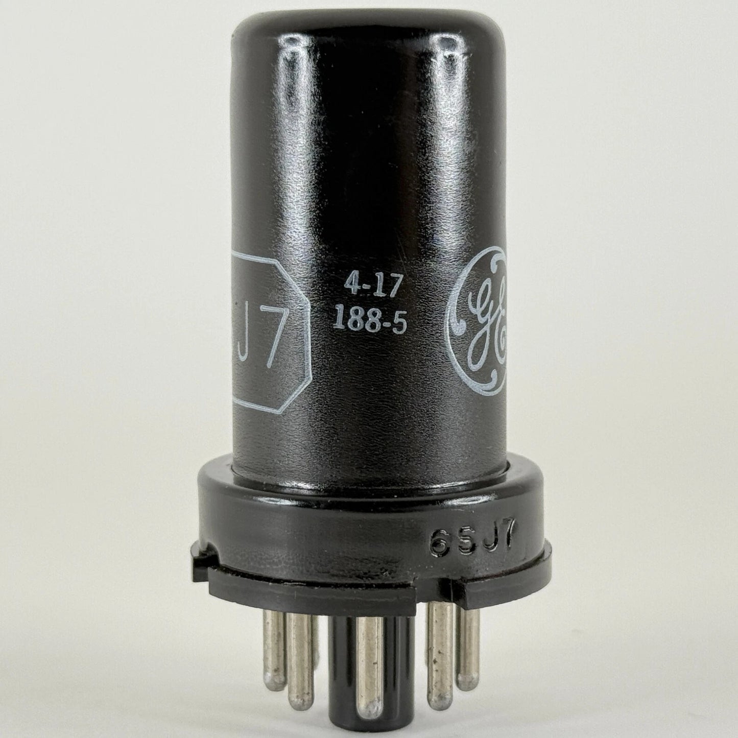 (1) Tested GE 6SJ7 Tube with Box Date Code 4-17 6SJ7 Sharp Cutoff Pentode Tube