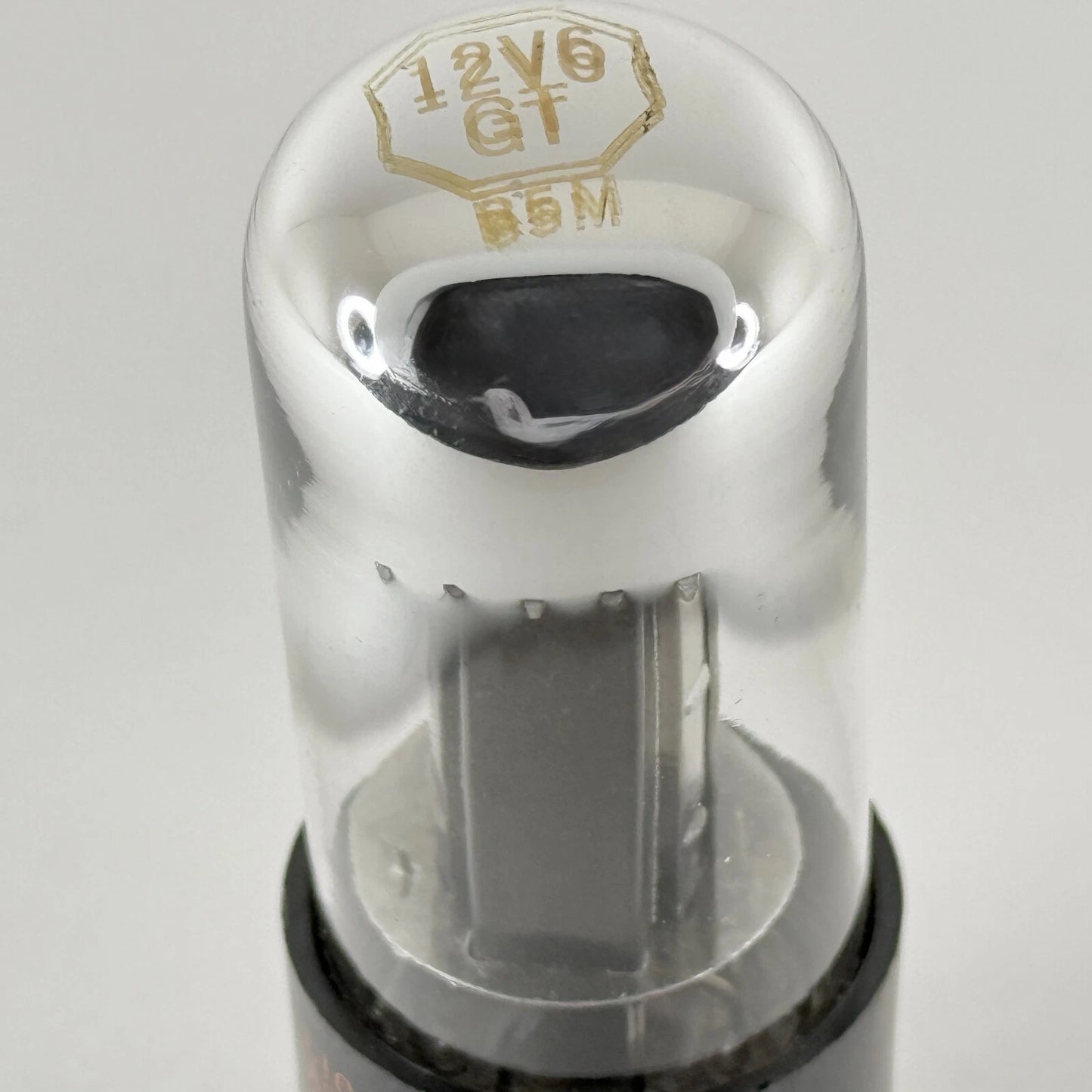 (1) Tested Delco 12V6GT Tube Date Code 526 Sylvania EIA Code Beam Power Tube