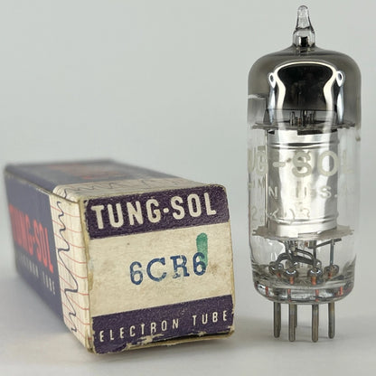 (1) Tested Tung-Sol 6CR6 Tube with Box Date Code K03 Tung Sol Diode Pentode Tube