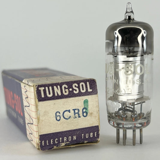 (1) Tested Tung-Sol 6CR6 Tube with Box Date Code K03 Tung Sol Diode Pentode Tube