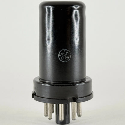 (1) Tested Strong GE JAN CG 6SK7 Tube Mil-Spec 6SK7 Remote Cutoff Pentode Tube