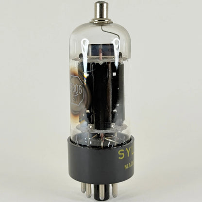 (1) Tested Sylvania 25BQ6GT Tube Date Code FF MJH Sylvania 25BQ6 GT Power Tube