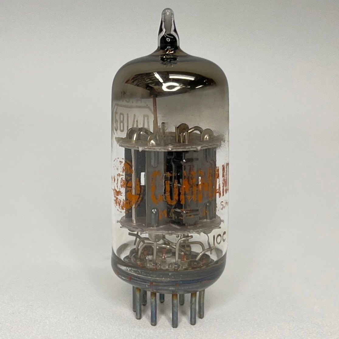 (1) Tested RCA Command 5814A Tube Code 10C RCA 5814 A Twin Triode Tube
