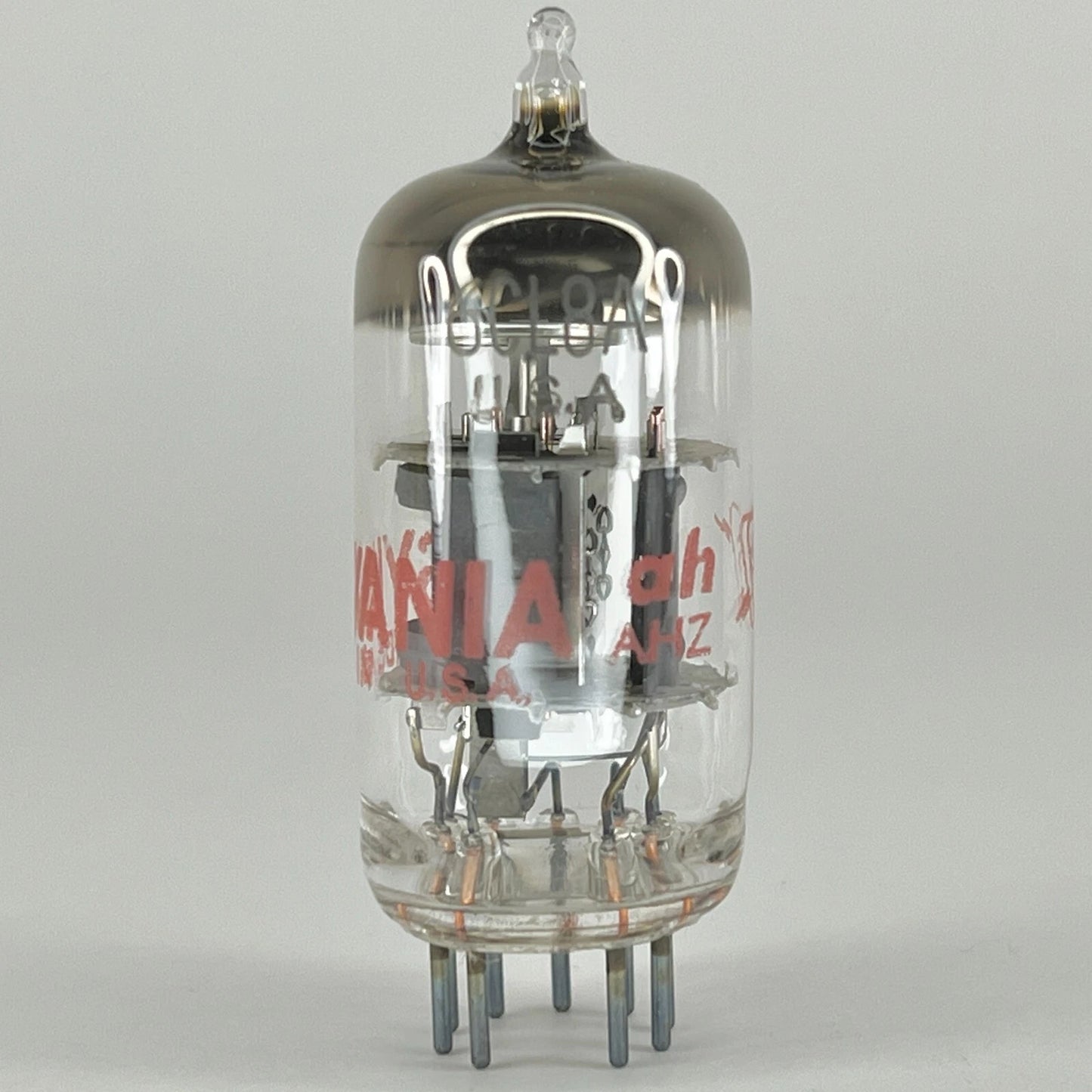 (1) Tested Sylvania 6CL8A Tube with Box Date Code ah AHZ Sylvania 6CL8 A Tube