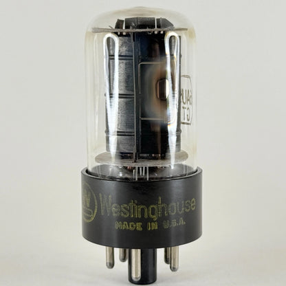 (1) Tested Westinghouse 6AU5GT Tube Date Code 026 Westinghouse 6AU5 GT Tube