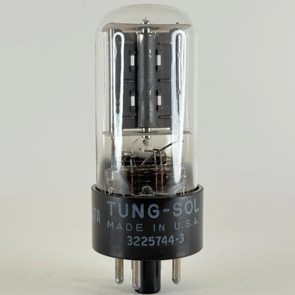 (1) Tested 1957 Tung Sol 12AX4GTA Tube with Box Code 5744-3 12AX4 GTA Rectifier
