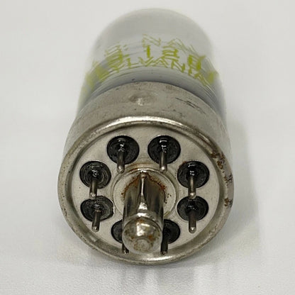 (1) Tested 1942 WW2 Sylvania CHS 1201 Tube with U.S. Navy Anchor Box 1201 Loctal