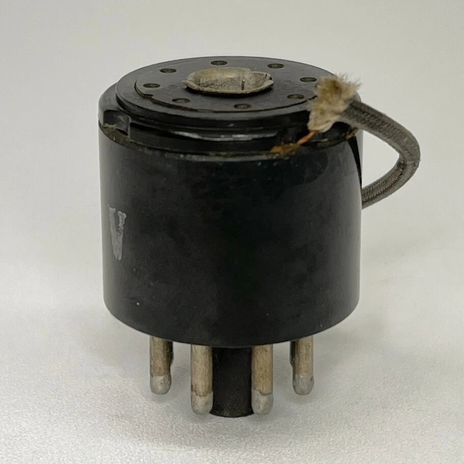 Vintage Adaptol No. 75 Tube Socket Adapter to Convert 7A8 Tube to 12A8 Tube