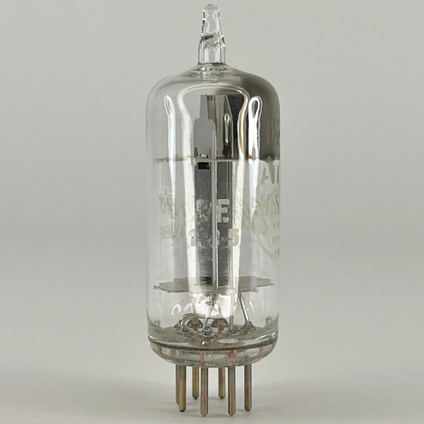 (1) Tested GE 12AT6 Tube with Box Code DE General Electric Twin Diode Triode