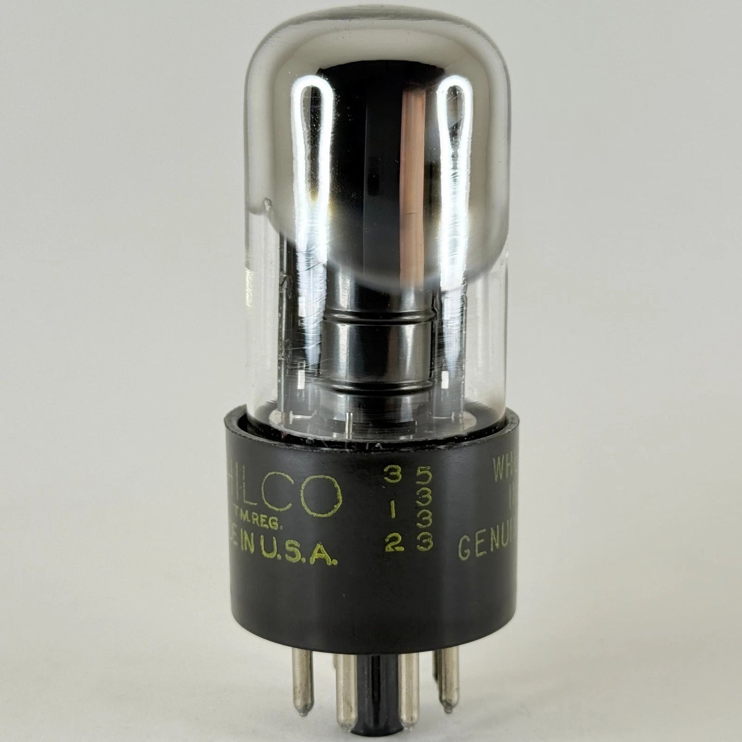 (1) Tested Philco 6K6GT Tube Date Code 5333 Sylvania EIA Code Philco 6K6 GT Tube