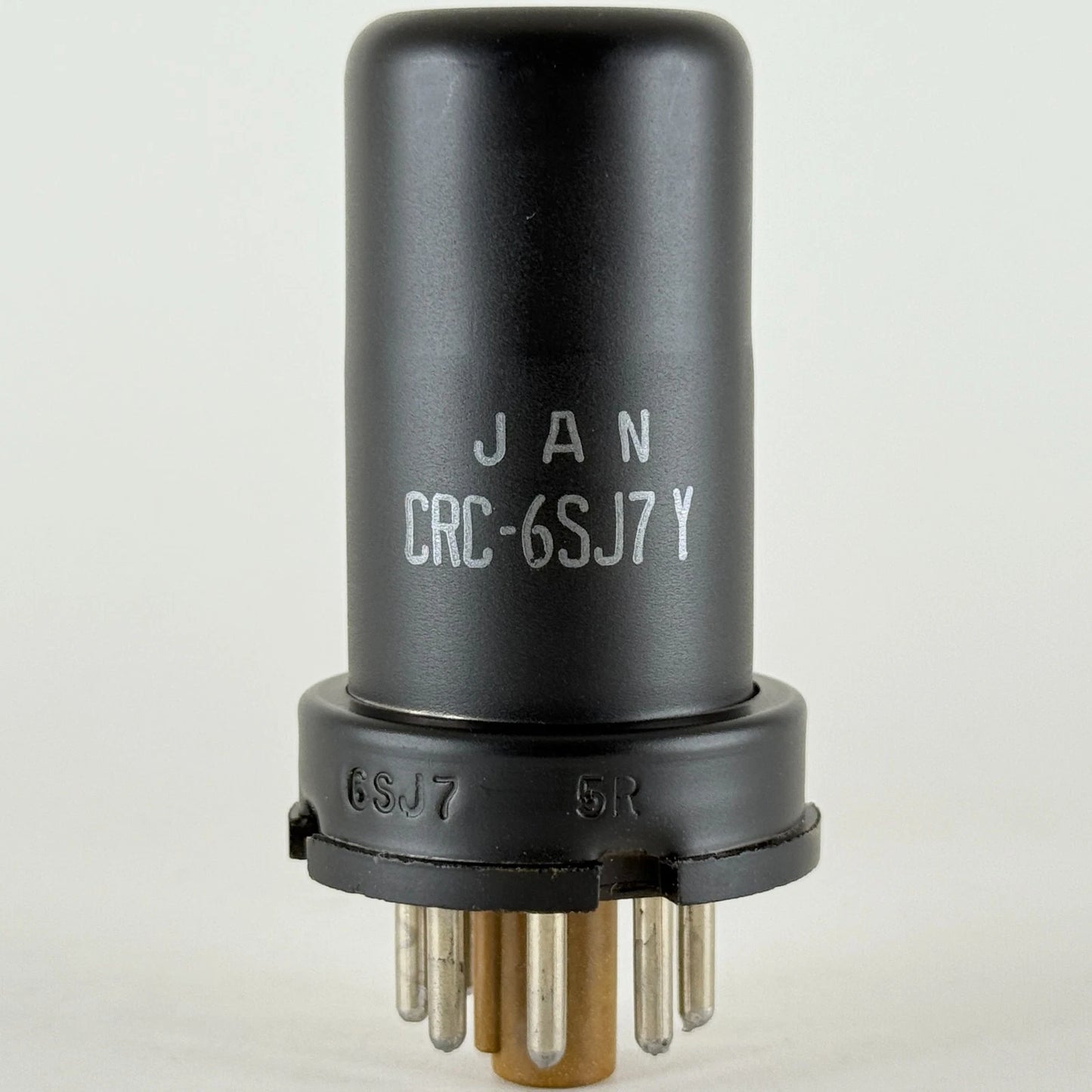 (1) Tested RCA JAN CRC 6SJ7Y Tube & Box Date Code 5-48 6SJ7 Mil-Spec Pentode