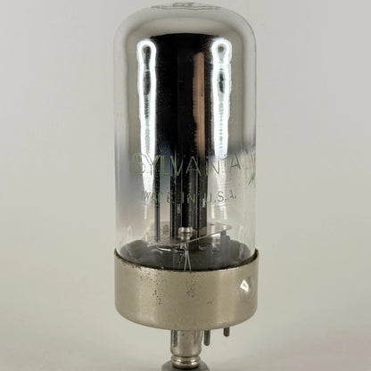 (1) Tested Sylvania 35Z3 Tube Date Code Y6R Rectifier Loctal Tube Loktal Tube