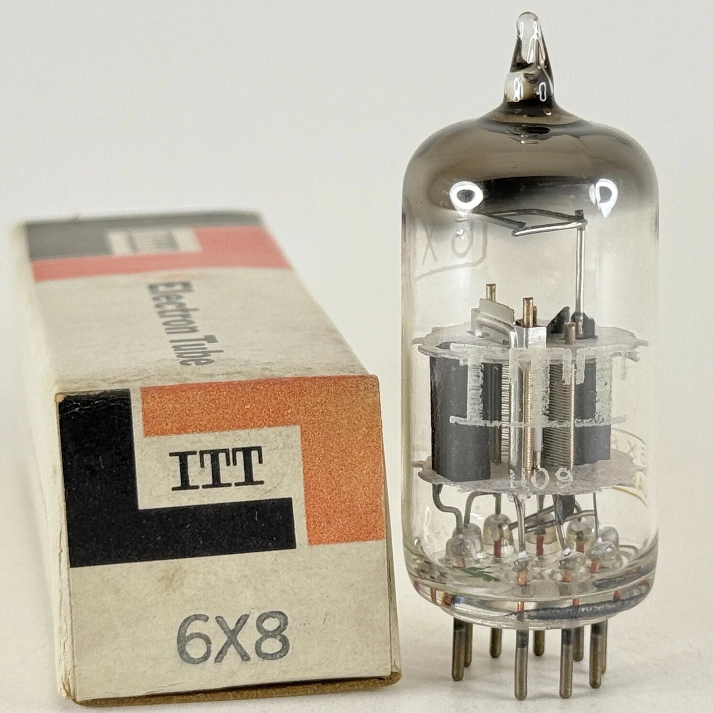(1) Tested ITT 6X8 Tube with Box Date Code 1109 Japan Triode Pentode Converter