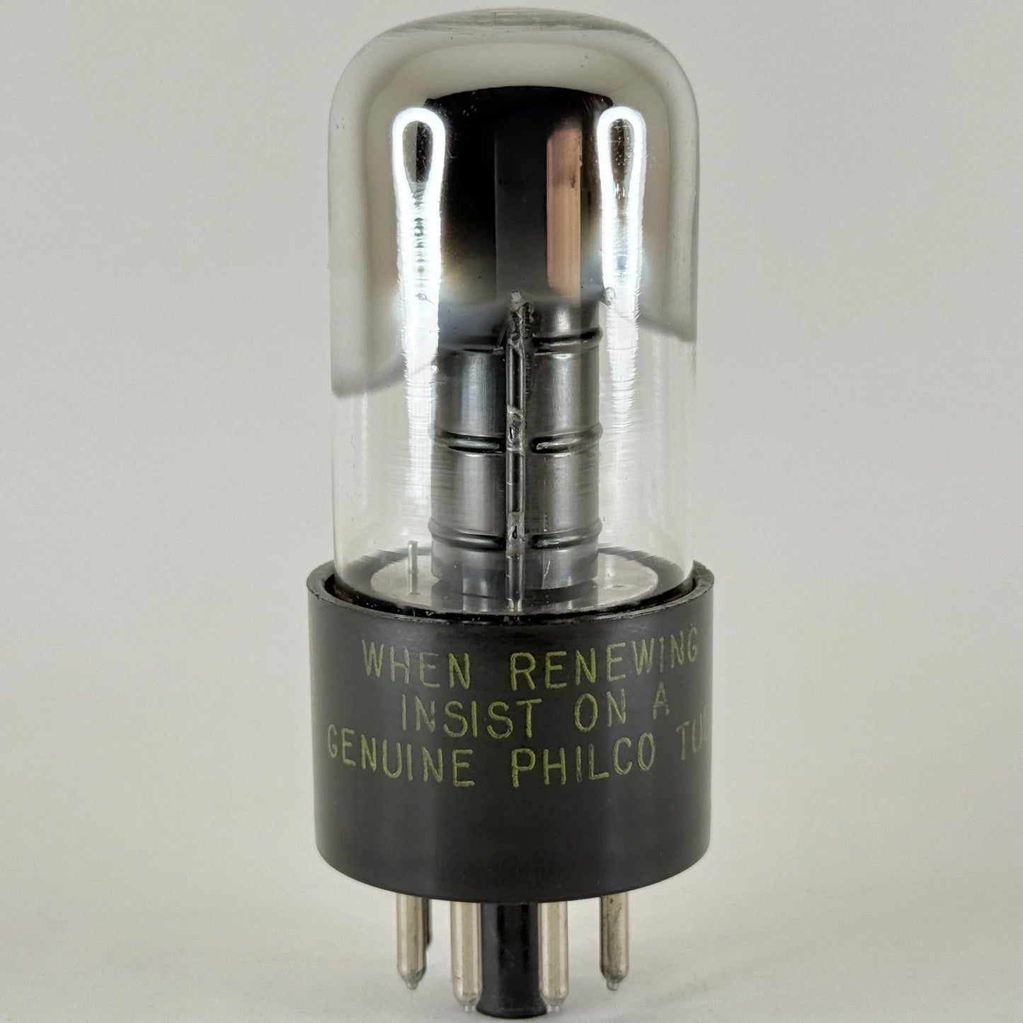 (1) Tested Philco 6K6GT Tube Date Code 5333 Sylvania EIA Code Philco 6K6 GT Tube