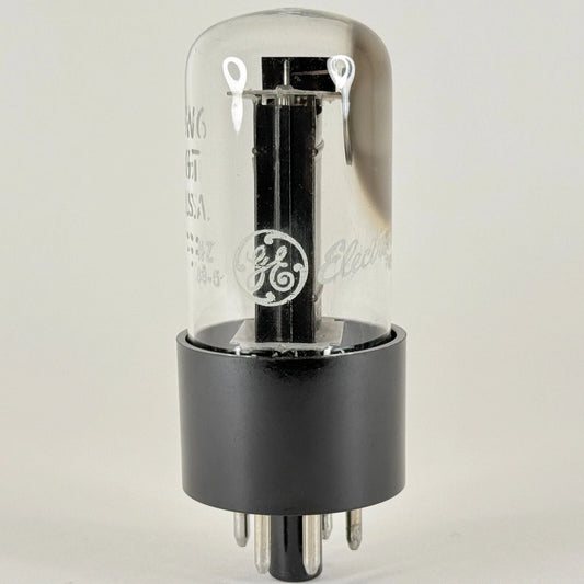(1) Tested Very Strong GE 6W6GT Tube Date Code NZ General Electric 6W6 GT
