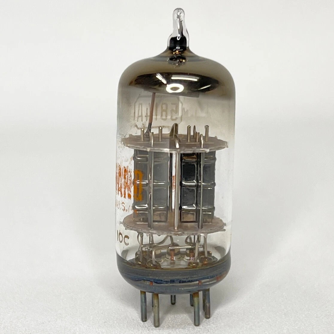 (1) Tested RCA Command 5814A Tube Code 10C RCA 5814 A Twin Triode Tube