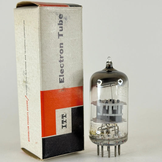 (1) Tested ITT 6BC8 Tube with Box Made in Japan Date Code 321 Twin Triode