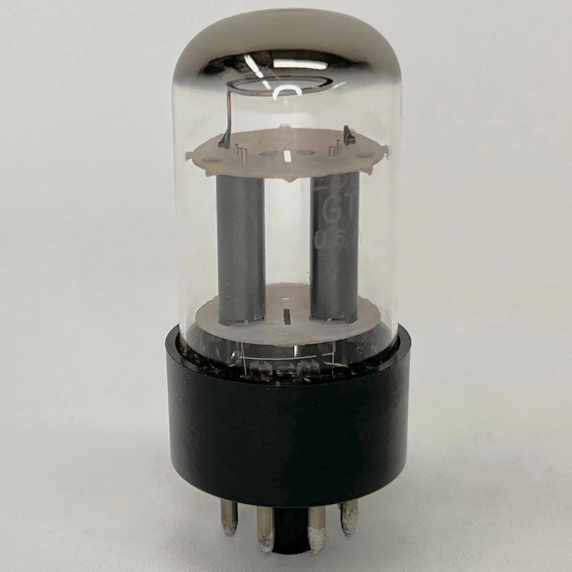 (1) Tested Unbranded 12SL7GT Tube Black Plates 12SL7 GT High Mu Twin Triode Tube