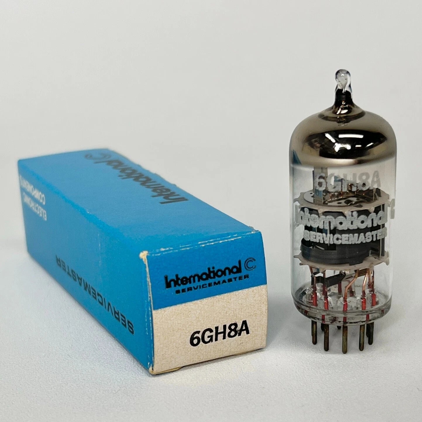 (1) Tested International Service Master 6GH8A Tube with Box Made in Hungary (f)