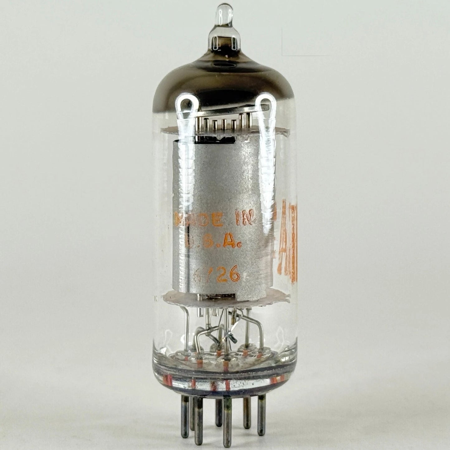 (1) Tested Strong RCA 6AK6 Tube and Box Date Code 6726 Power Amplifier Pentode