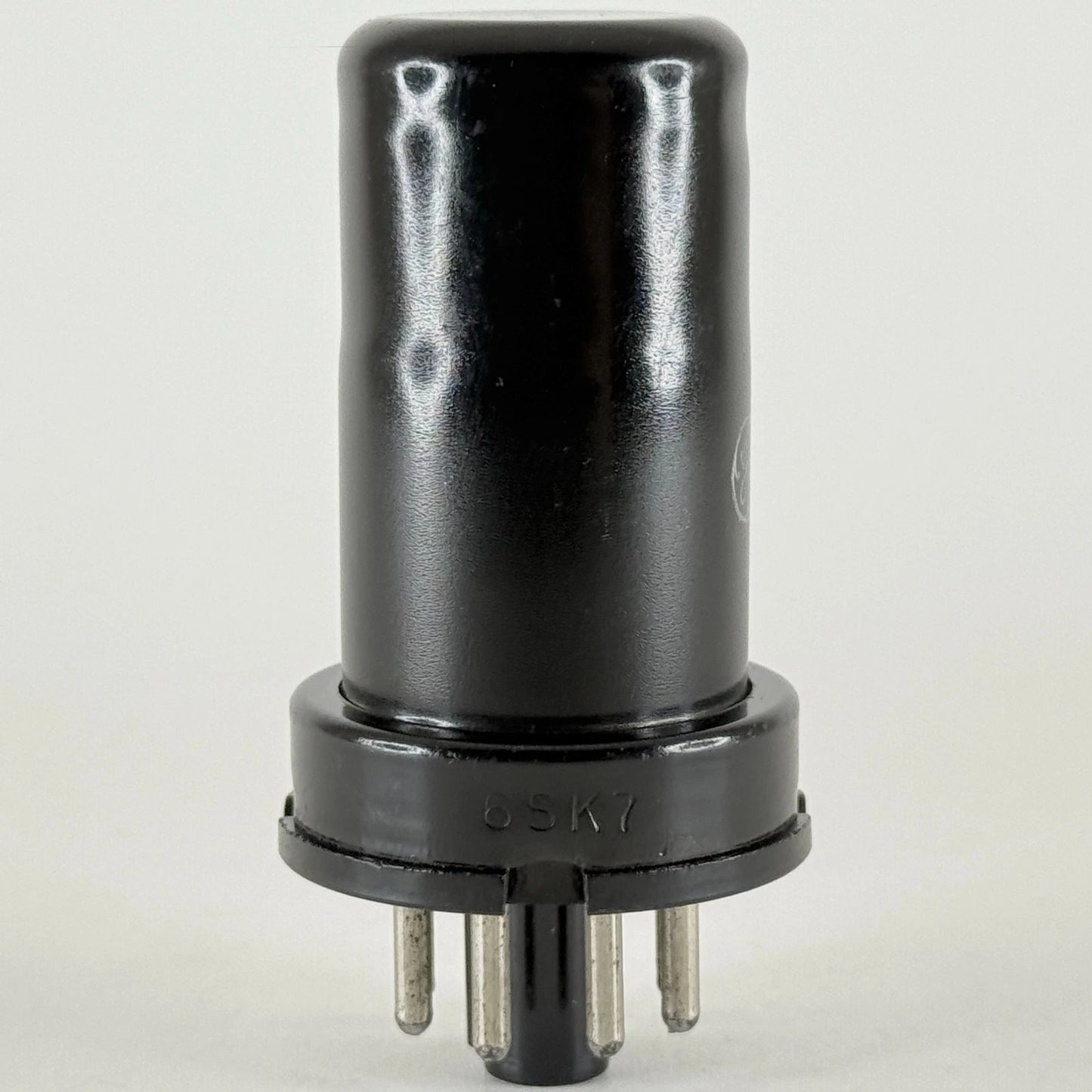 (1) Tested Strong GE JAN CG 6SK7 Tube Mil-Spec 6SK7 Remote Cutoff Pentode Tube