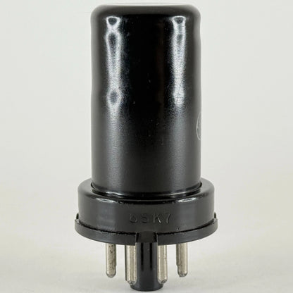 (1) Tested Strong GE JAN CG 6SK7 Tube Mil-Spec 6SK7 Remote Cutoff Pentode Tube