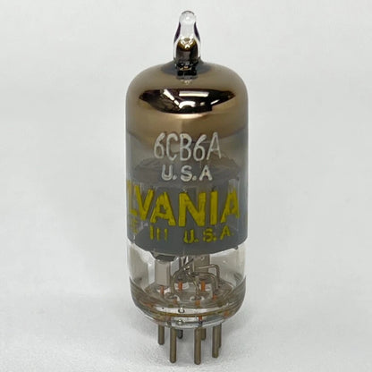 (1) Tested Sylvania 6CB6A Tube Date Code Ki BFU Pentode Sylvania 6CB6 A Tube