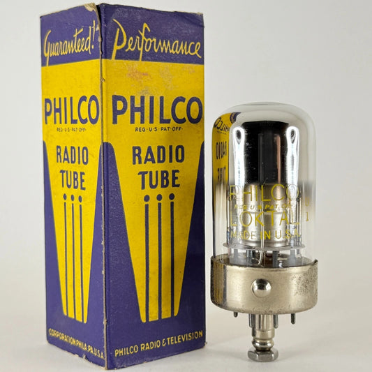 (1) Tested Philco 1LA4 Tube with Box Date Code U1 Power Pentode Loktal Loctal