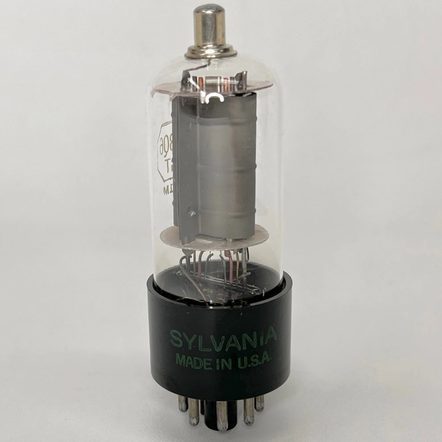 (1) Tested 1951 Sylvania 6BQ6GT Tube Date Code 1-52 Sylvania 6BQ6 GT Tube
