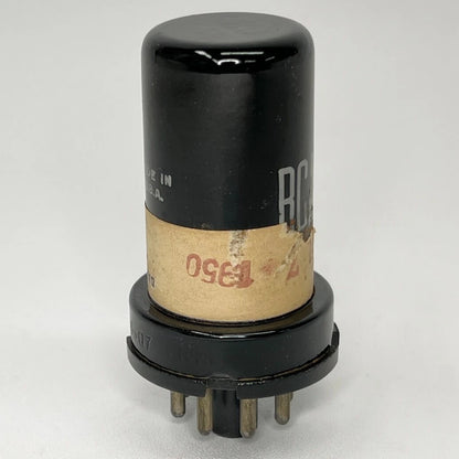 (1) Tested 1950 RCA 6SQ7 Tube with Box Metal Twin Diode High-Mu Triode Tube