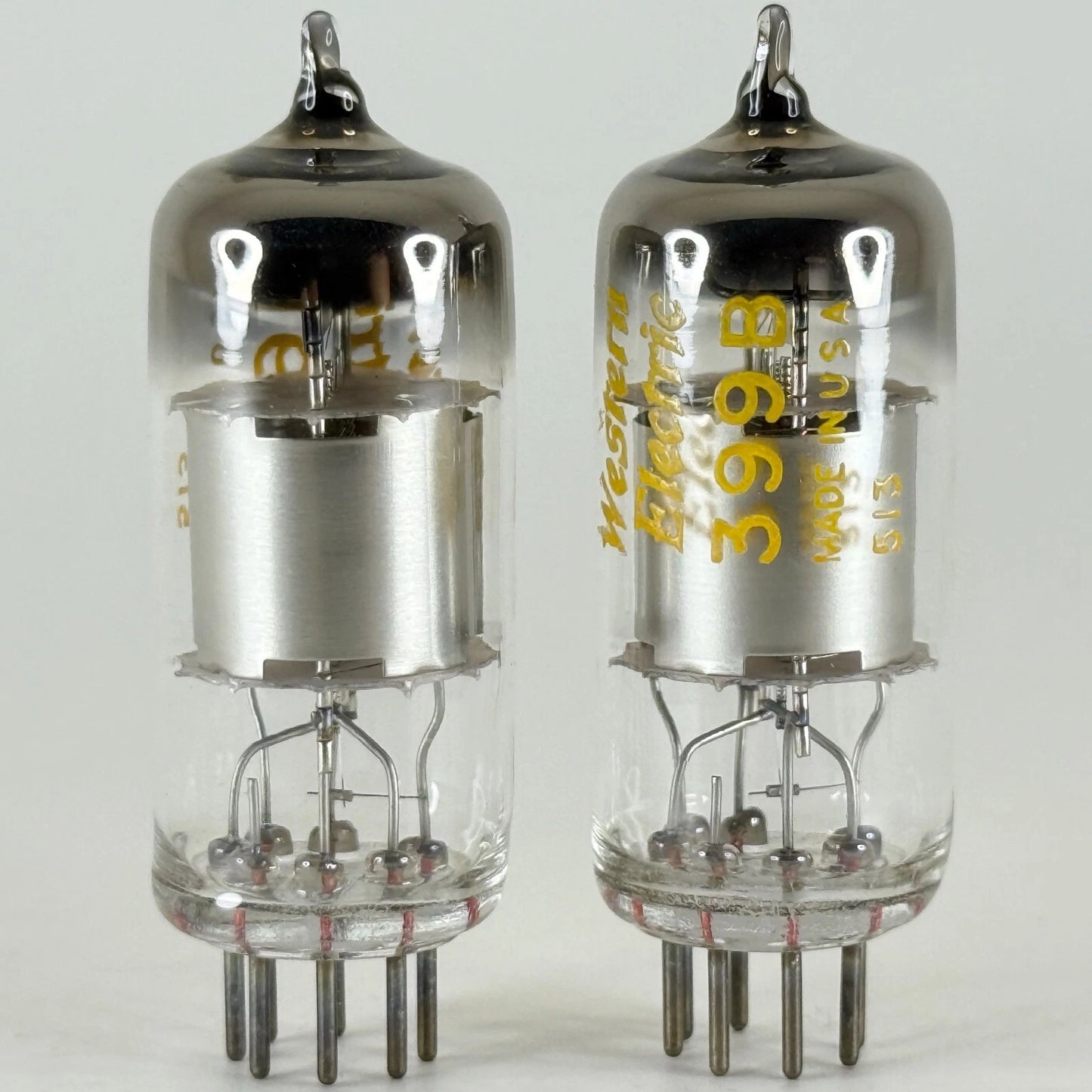 Tested Matched Pair of 1955 Western Electric 399B Tubes Date Codes 513 Pentodes