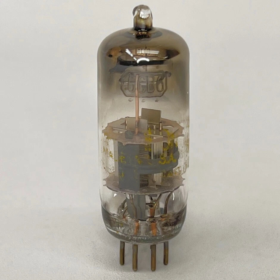 (1) Tested Raytheon 6CB6 Tube Raytheon Sharp Cut Off Pentode 6CB6 Vacuum Tube