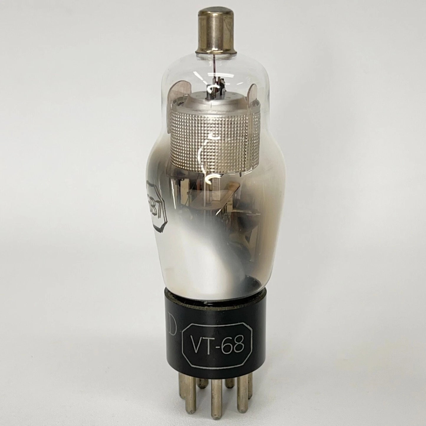 (1) Tested Ken-Rad 6B7 VT-68 Tube Mil Spec Code V2 Ken Rad Pentode Vacuum Tube (a)