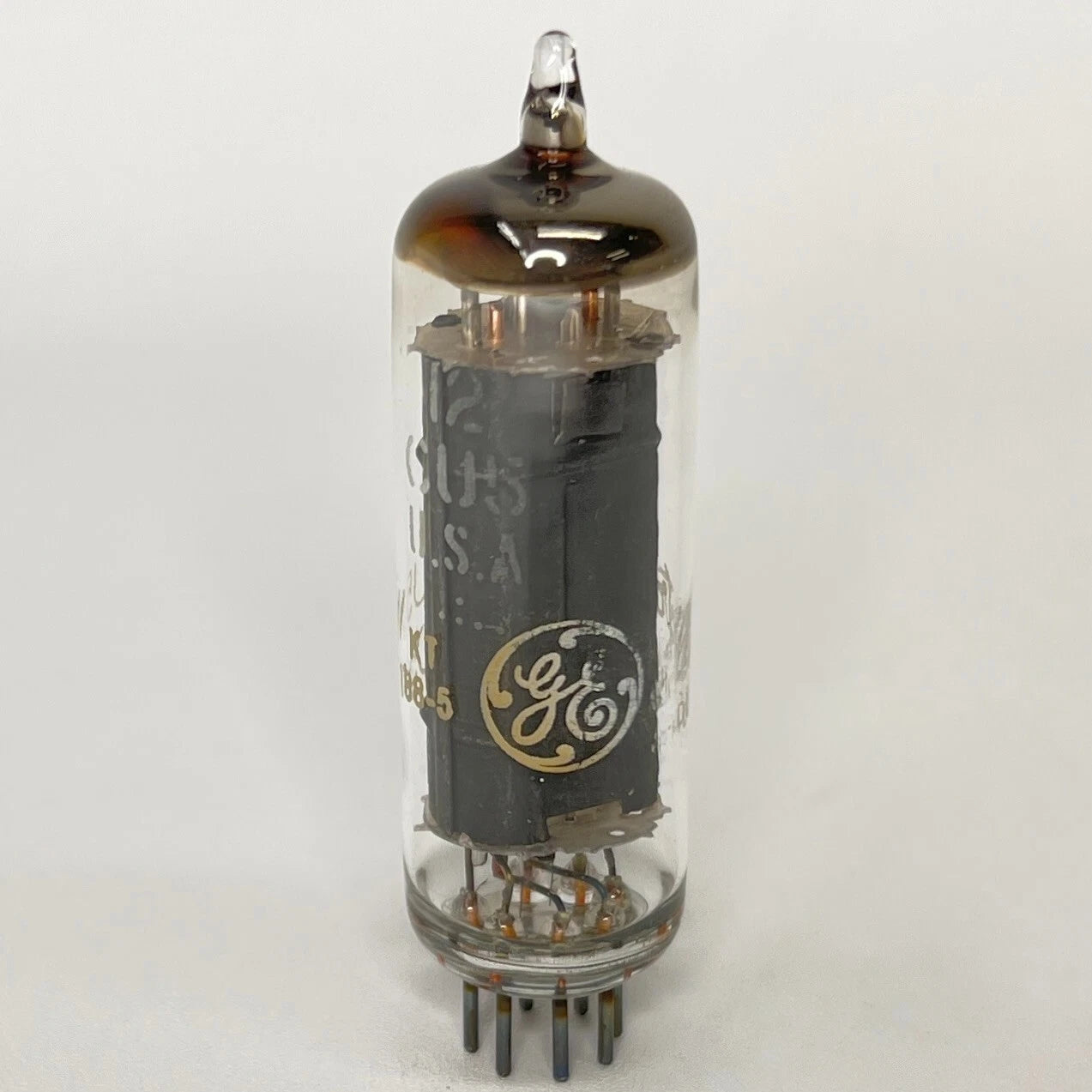(1) Tested GE 12CU5/12C5 Tube Date Code KT General Electric 12CU5 12C5 Tube