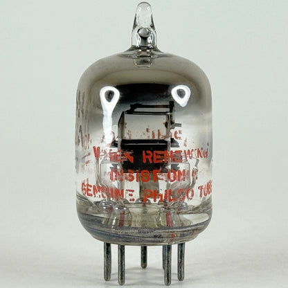 (1) Tested Philco 6AM4 Tube with Box Date Code EXT Triode Vacuum Tube