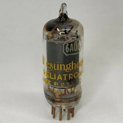 (1) Tested Westinghouse 6AU6 Tube Date Code 5R30 Sharp Cut Off Pentode Tube
