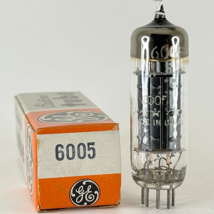(1) Tested Strong GE 6005 Tube with Box Date Code JW 6005 Beam Power Tube