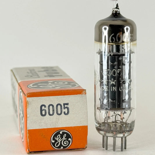 (1) Tested Strong GE 6005 Tube with Box Date Code JW 6005 Beam Power Tube
