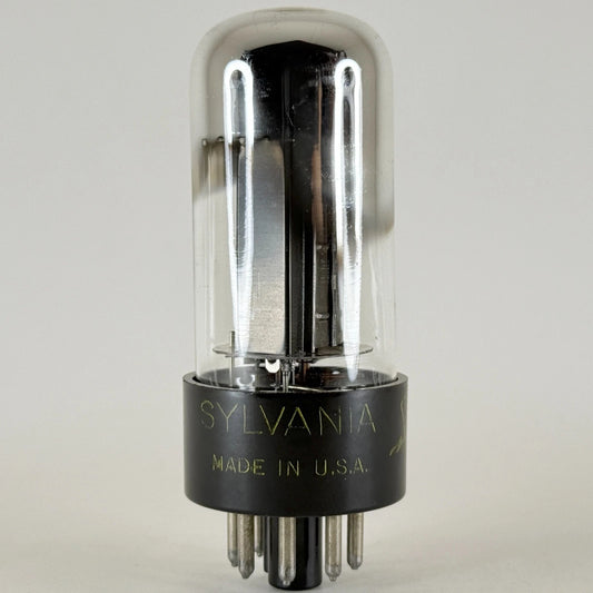 (1) Tested Strong 1955 Sylvania 5V6GT Tube Date Code BL 5V6 GT Beam Power Tube