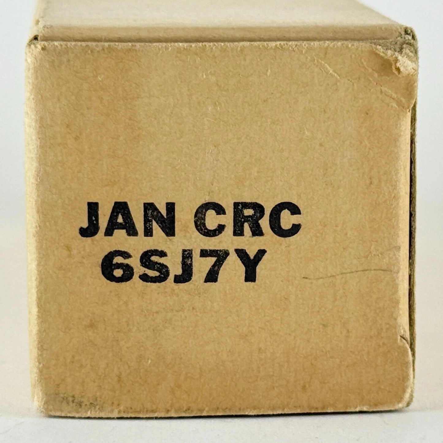 (1) Tested RCA JAN CRC 6SJ7Y Tube & Box Date Code 5-48 6SJ7 Mil-Spec Pentode