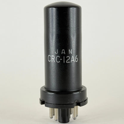 (1) Tested Strong RCA JAN CRC 12A6 Tube Date Code 2-43 RCA 12A6 Tube Mil Spec