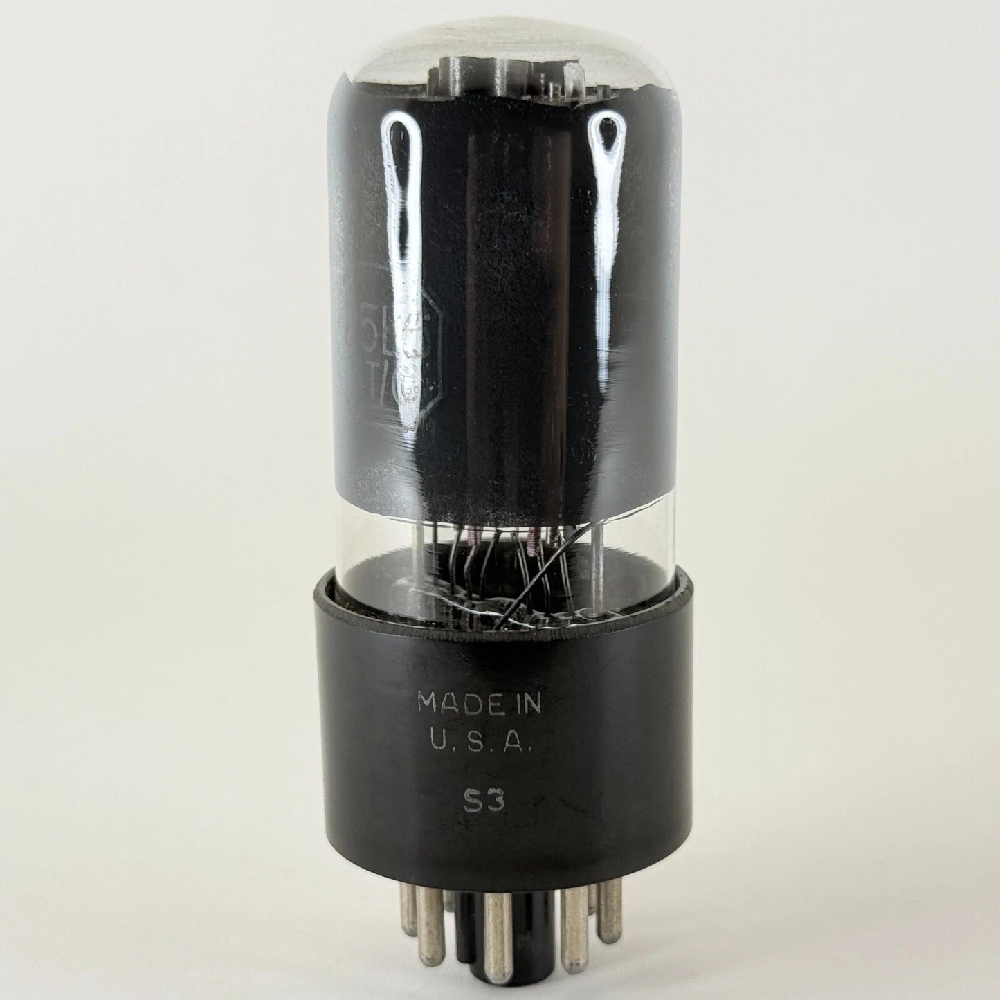 (1) Tested RCA 25L6GT/G Tube Date Code S3 RCA 25L6 GT G Beam Power Tube